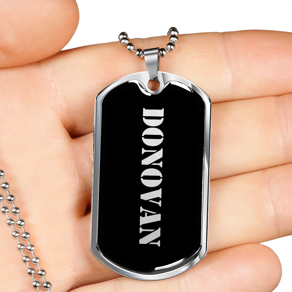 Donovan v2 - Luxury Dog Tag Necklace