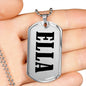 Ella v01 - Luxury Dog Tag Necklace