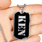 Ken v3 - Luxury Dog Tag Necklace