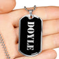 Doyle v3 - Luxury Dog Tag Necklace
