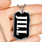 Jill v02 - Luxury Dog Tag Necklace