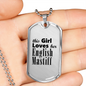 English Mastiff - Luxury Dog Tag Necklace