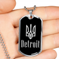 Detroit v2 - Luxury Dog Tag Necklace