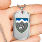 8th Mountain Assault Battalion (Ukraine) - Luxury Dog Tag Necklace