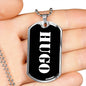 Hugo v2 - Luxury Dog Tag Necklace