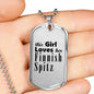 Finnish Spitz - Luxury Dog Tag Necklace