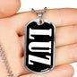Luz v02 - Luxury Dog Tag Necklace