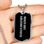 Military Grandfather v2 - Luxury Dog Tag Necklace