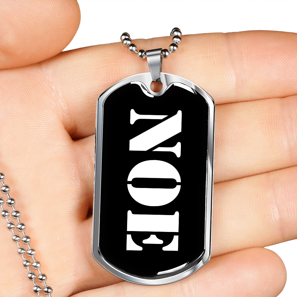 Noe v3 - Luxury Dog Tag Necklace