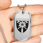 128th Mountain Assault Brigade (Ukraine) - Luxury Dog Tag Necklace