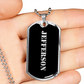 Jefferson v2 - Luxury Dog Tag Necklace