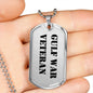 Gulf War Veteran - Luxury Dog Tag Necklace