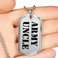 Army Uncle - Luxury Dog Tag Necklace