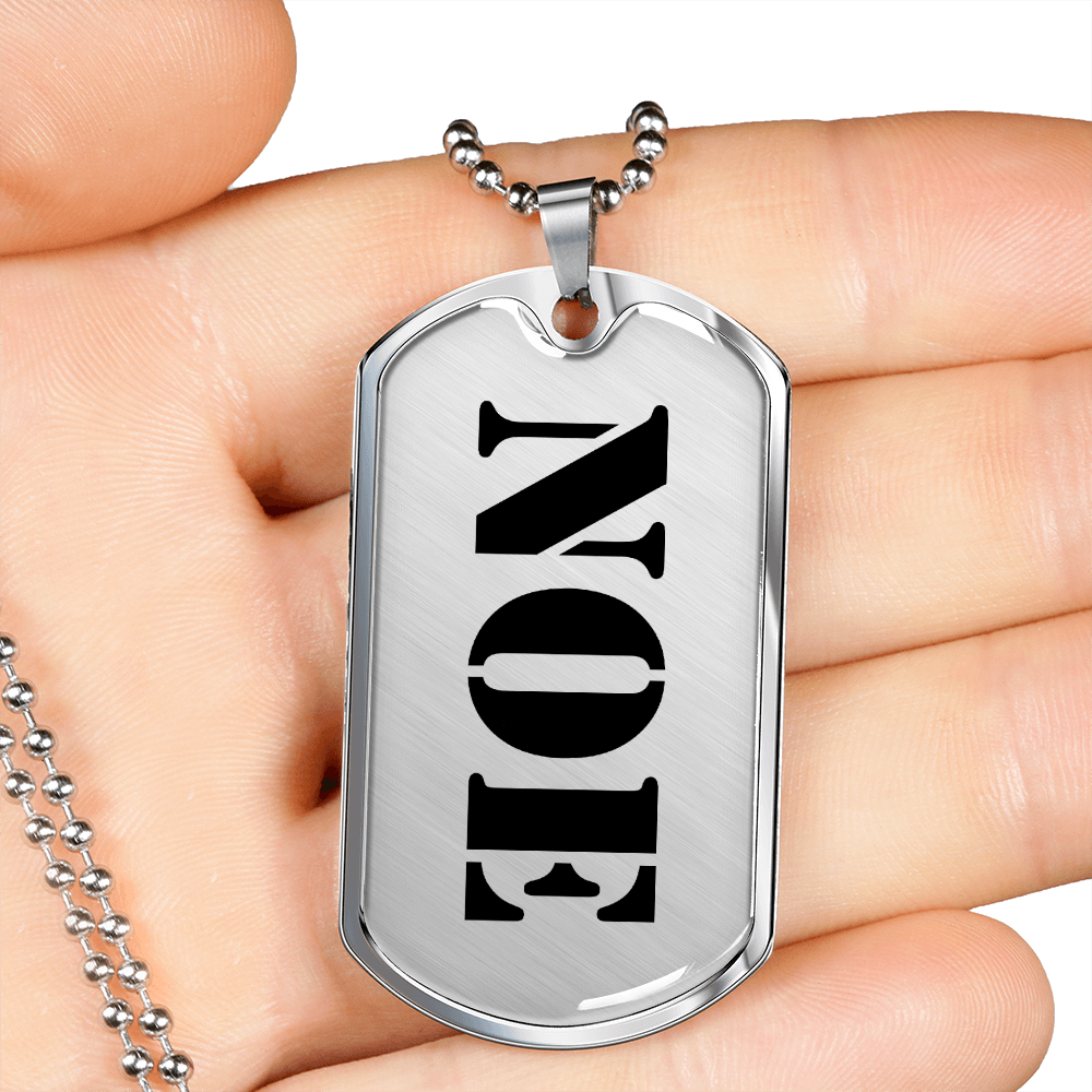 Noe - Luxury Dog Tag Necklace