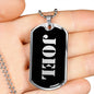Joel v3 - Luxury Dog Tag Necklace
