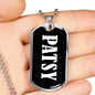 Patsy v02 - Luxury Dog Tag Necklace