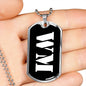 Wm v2 - Luxury Dog Tag Necklace