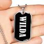 Wilda v03 - Luxury Dog Tag Necklace