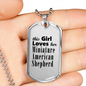 Miniature American Shepherd - Luxury Dog Tag Necklace