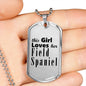 Field Spaniel - Luxury Dog Tag Necklace