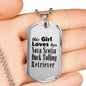Nova Scotia Duck Tolling Retriever - Luxury Dog Tag Necklace