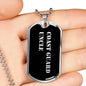 Coast Guard Uncle v2 - Luxury Dog Tag Necklace