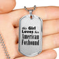 American Foxhound - Luxury Dog Tag Necklace
