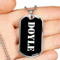 Doyle v2 - Luxury Dog Tag Necklace