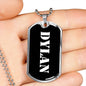 Dylan v2 - Luxury Dog Tag Necklace