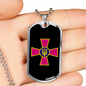 Ukrainian Armed Forces - Luxury Dog Tag Necklace