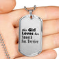 Smooth Fox Terrier - Luxury Dog Tag Necklace