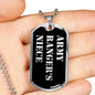 Army Ranger's Niece v2 - Luxury Dog Tag Necklace