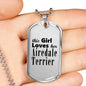 Airedale Terrier - Luxury Dog Tag Necklace