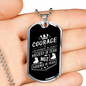 Courage - Luxury Dog Tag Necklace
