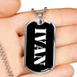 Ivan v2 - Luxury Dog Tag Necklace