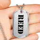 Reed - Luxury Dog Tag Necklace