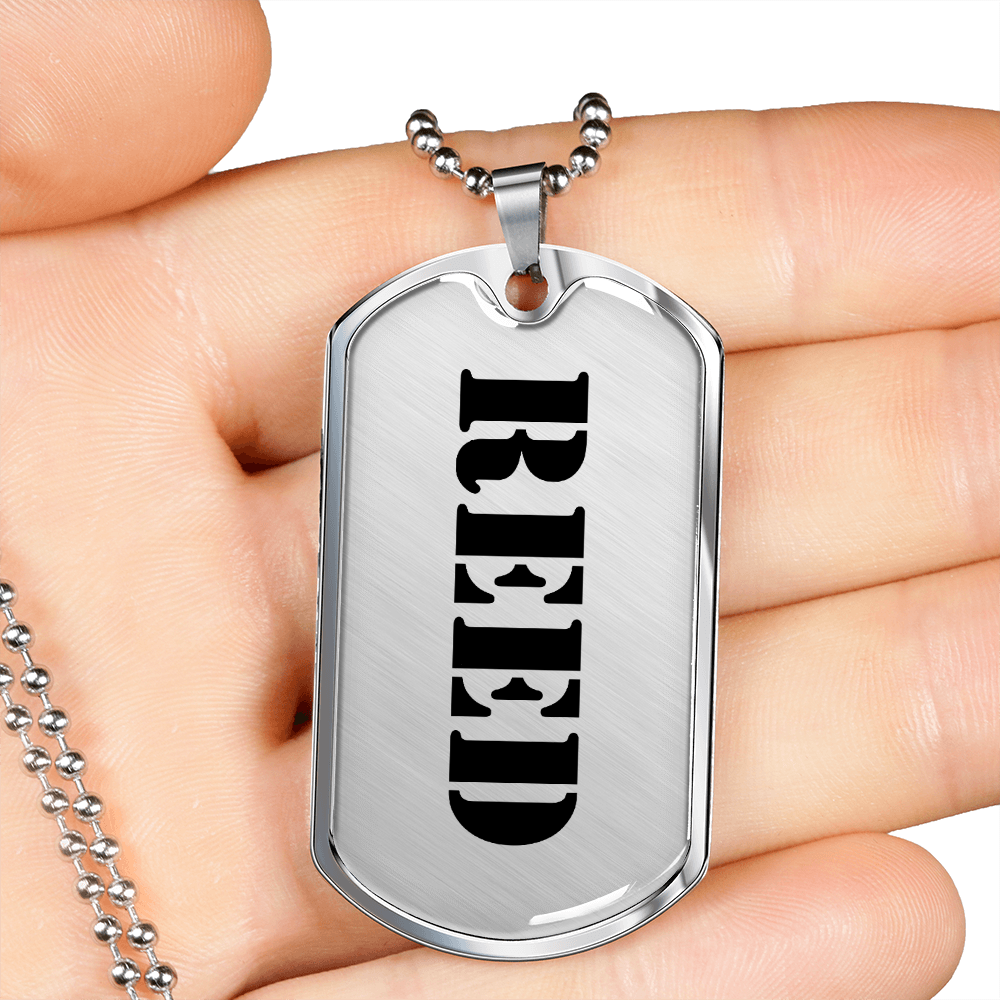 Reed - Luxury Dog Tag Necklace