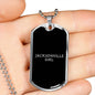 Jacksonville Girl v3 - Luxury Dog Tag Necklace