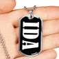 Ida v02 - Luxury Dog Tag Necklace