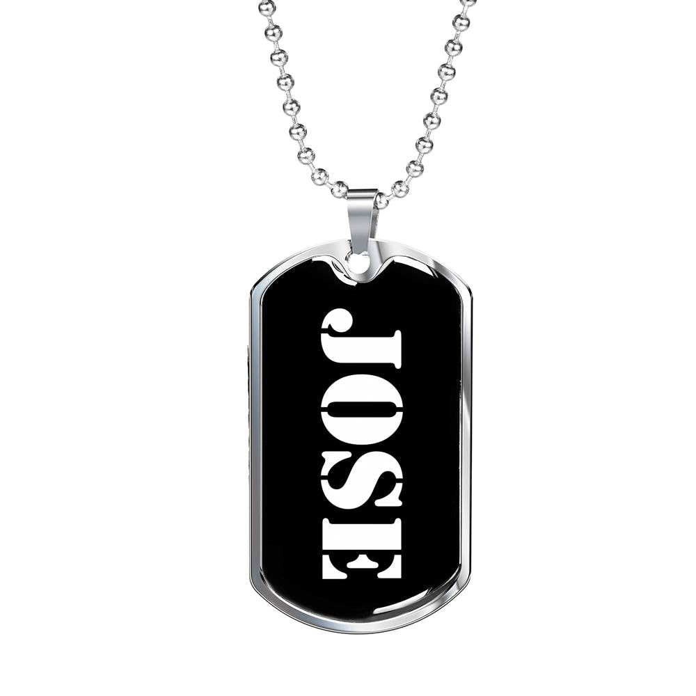 Jose v2 - Luxury Dog Tag Necklace