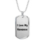 Love My Havanese v4 - Luxury Dog Tag Necklace