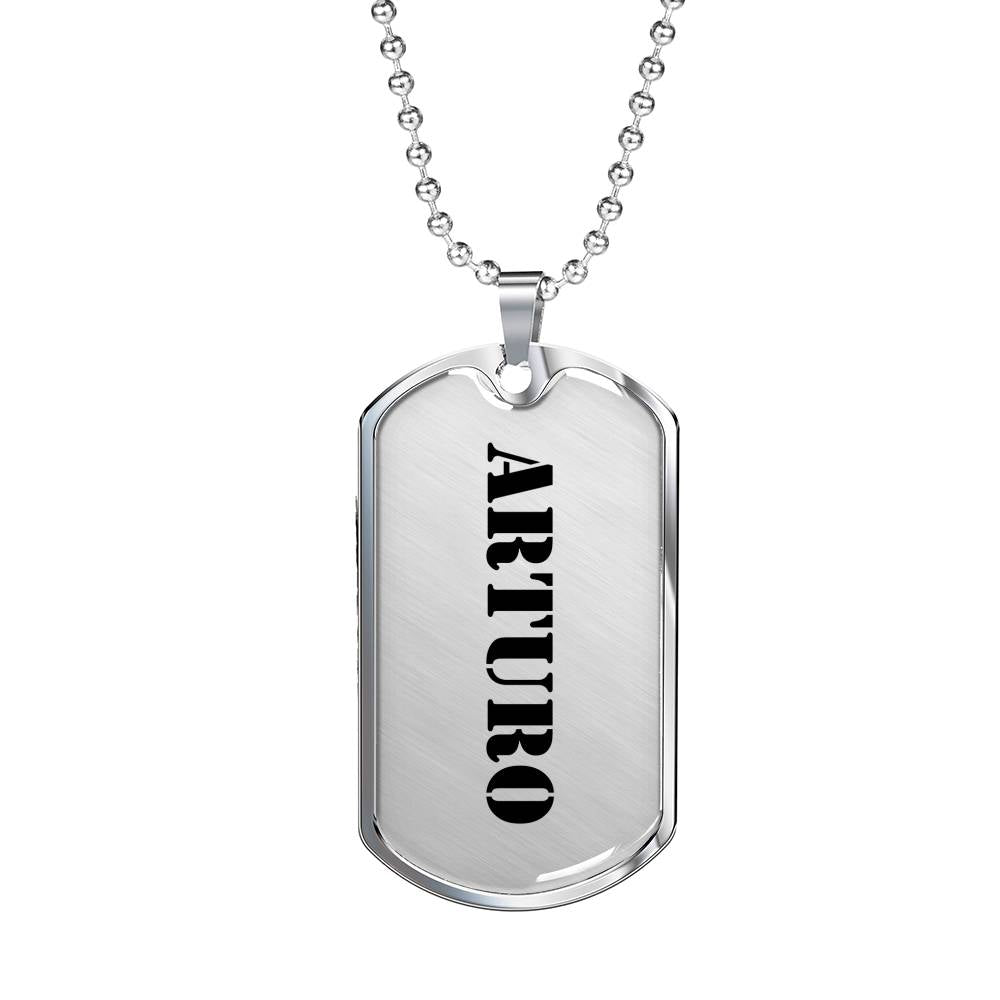 Arturo - Luxury Dog Tag Necklace