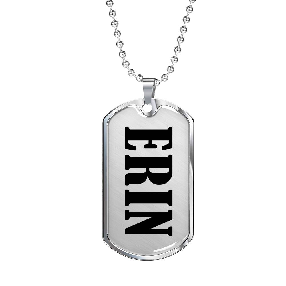 Erin v01 - Luxury Dog Tag Necklace