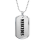 Mercedes v01 - Luxury Dog Tag Necklace