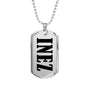 Inez v01 - Luxury Dog Tag Necklace