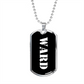 Ward v3 - Luxury Dog Tag Necklace