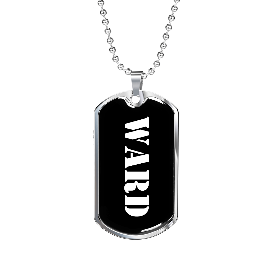 Ward v3 - Luxury Dog Tag Necklace