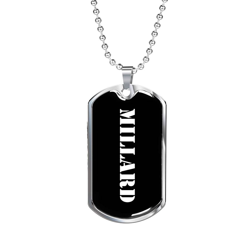 Millard v2 - Luxury Dog Tag Necklace
