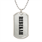 Rebekah v01 - Luxury Dog Tag Necklace