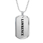 Lawrence - Luxury Dog Tag Necklace